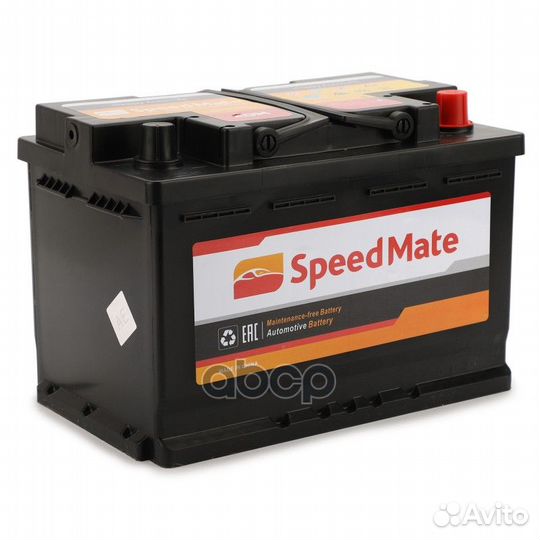 АКБ speedmate AGM 12V 70Ah 760A 278x175x190 /+