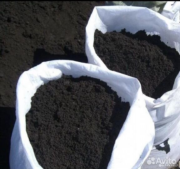 Чернозем в мешках
