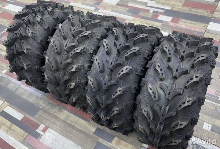 Комплект новых шин 28/12 Wanda для квадроциклов