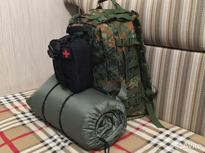 Рюкзак 40 литров Тактика охотника и рыбака