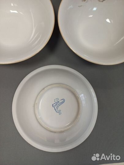 Десертные Суповые тарелки Модерн Фарфор Богданович