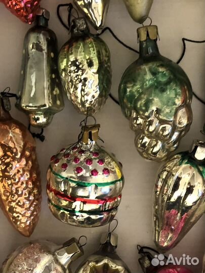 Елочные игрушки СССР