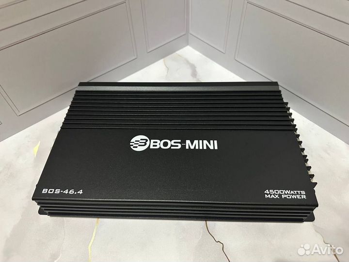 Новый усилитель BOS-MiNI BOS-46.4 4500W