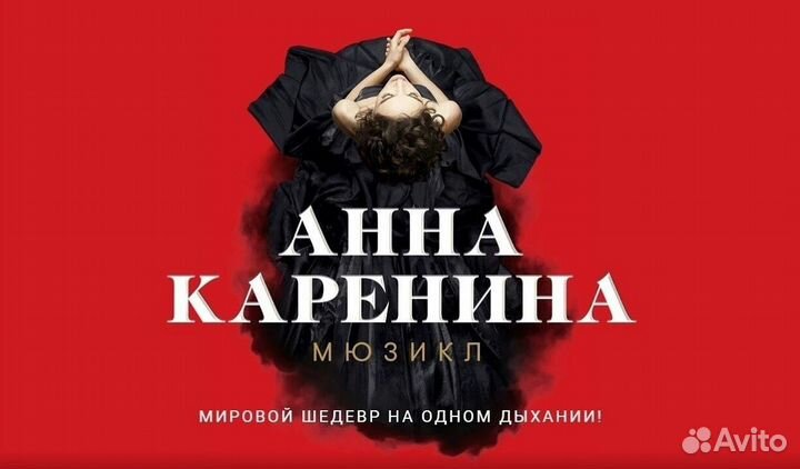 Билеты на Анна Каренина за 1/2