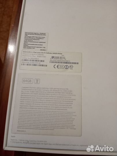 iPad mini 1 64gb