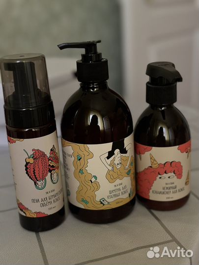 Так и ходи шампунь, кондиционер и пенка