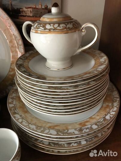 Сервиз чайно-столовый, 36 предметов