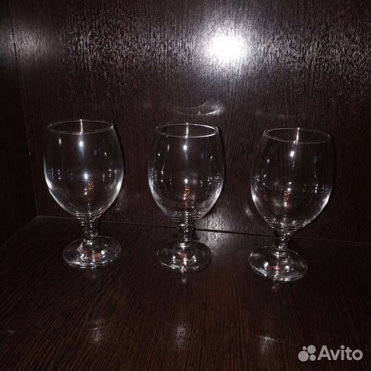 Пивные бокалы, 3 штуки