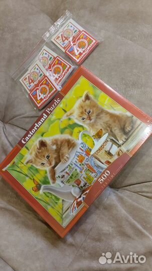 Настольные игры, пазлы, деревянные игры