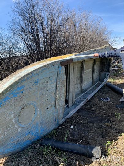 Казанка с мотором