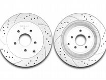 Усиленные тормозные диски infiniti FX35 (308мм Зад