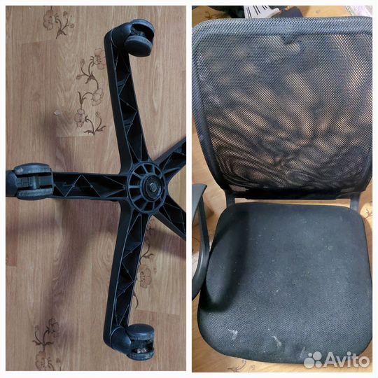 Компьютерное кресло на запчасти