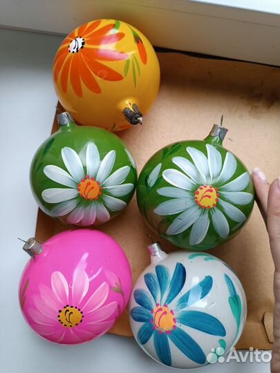 Елочные игрушки СССР. Шары