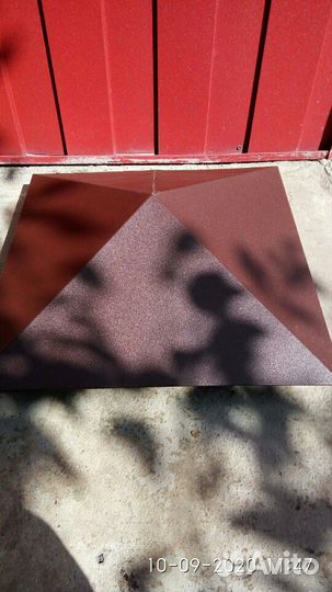 Колпаки на забор. Гибка металла любой сложности