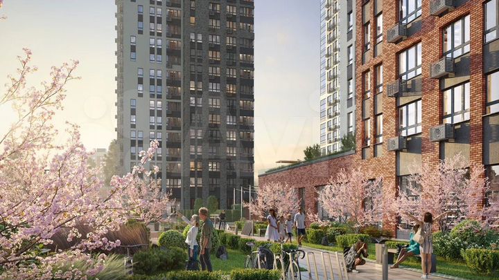 Квартира-студия, 22,4 м², 4/30 эт.