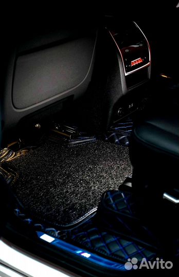 Автоковрики на заказ на BMW X7 2020г