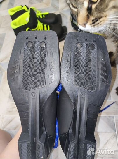 Лыжные ботинки trek 34 размер