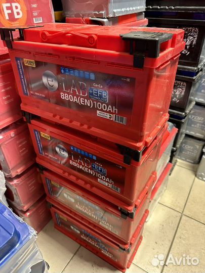 Аккумулятор E-LAB EFB 100 Ач ток 880