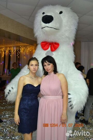 Мишка на праздник