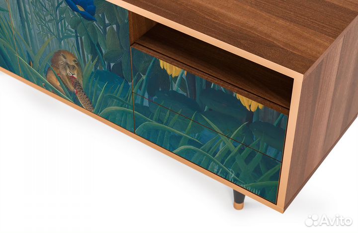 Тв-тумба T7 - Орех - The Repast of the Lion