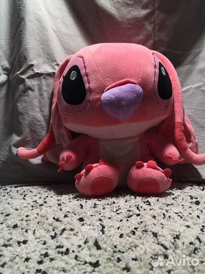 Мягкая игрушка стич (розовый) мини