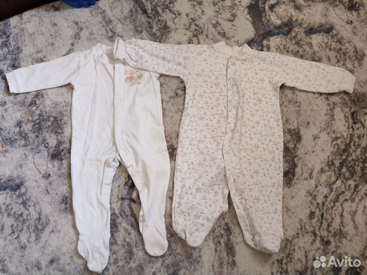 Вещи пакетом на девочку 74 80см