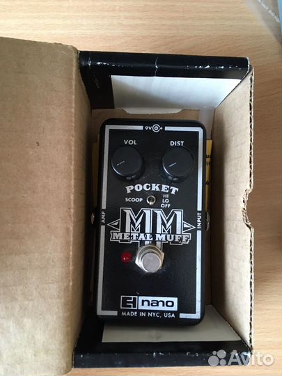 Гитарная педаль Electro-Harmonix pocket Metal Muff