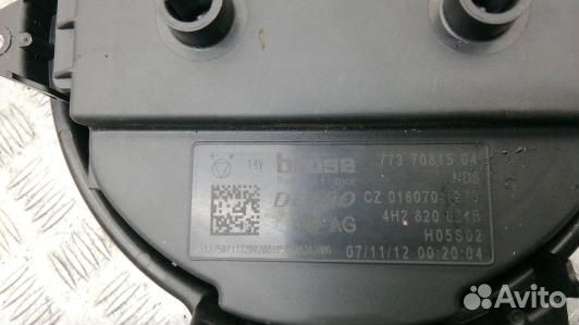 Моторчик печки audi A6 C7 (XML18KK01)