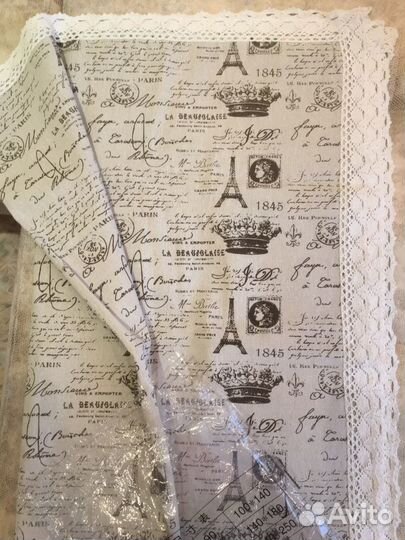 Скатерть льняное полотно