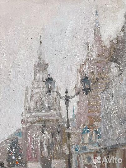 Картина «Снег на Никольской»