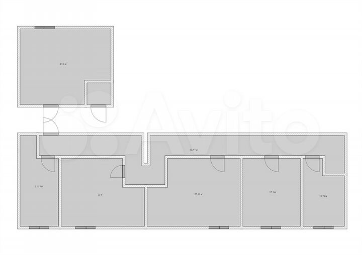 Свободного назначения, 13.92 м²