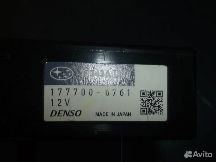 Блок управления отопителем (Subaru Outback)