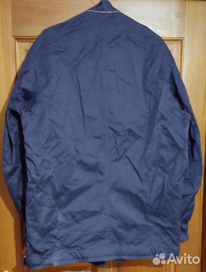 Летная куртка +ползунки меховые синие авиации СССР