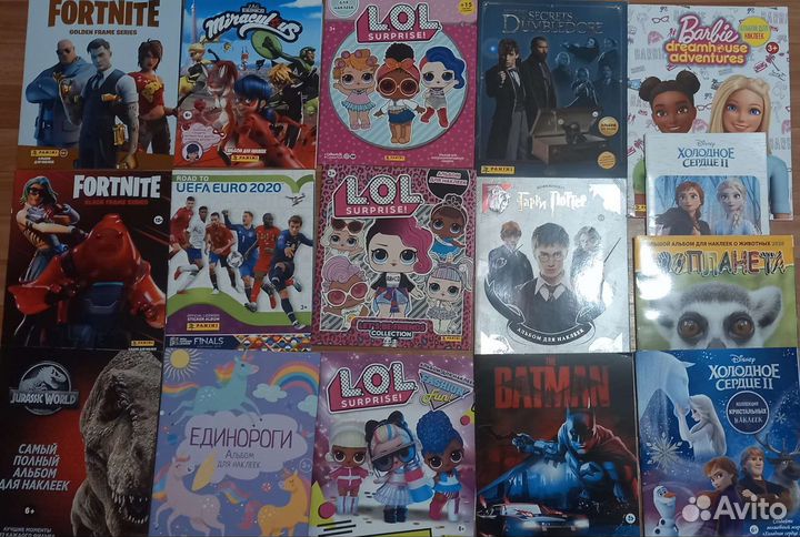 Новый Альбомы для наклеек/карточек Panini 