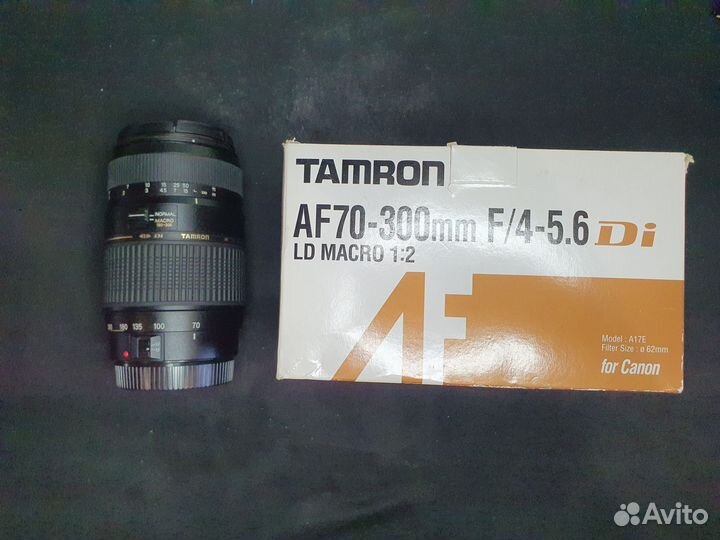 Объектив Tamron af 70 300 мм