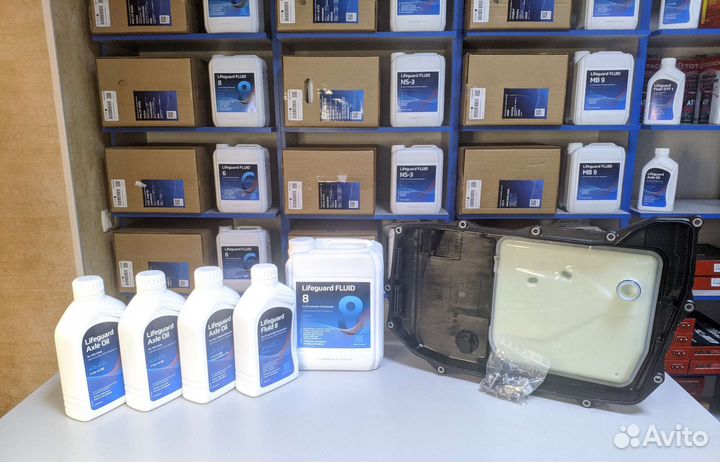 Комплект замены масла в АКПП 0D5, 8HP65 AWD