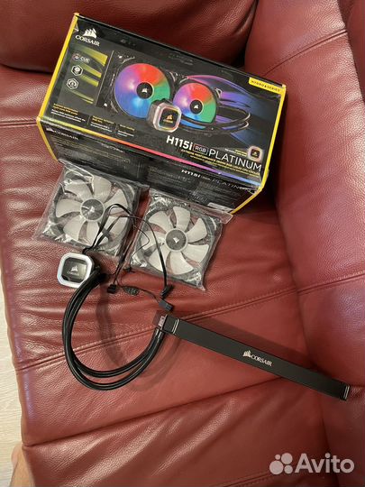 Сво Corsair Hydro Series H115i RGB Platinum 280mm