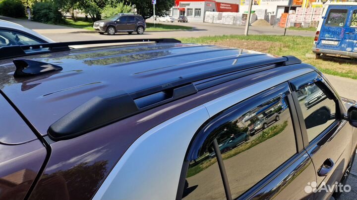 Рейлинги на крышу Hyundai Creta 2, черные