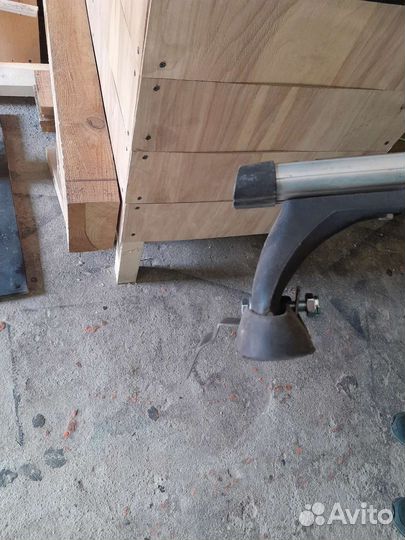 Аэродиномический багажник на крышу рено логан 1