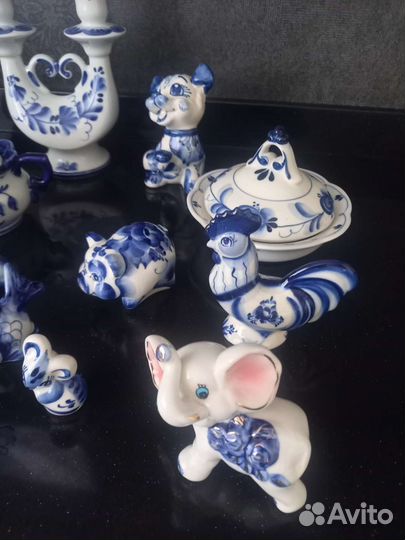 Фигурки гжель оригинал