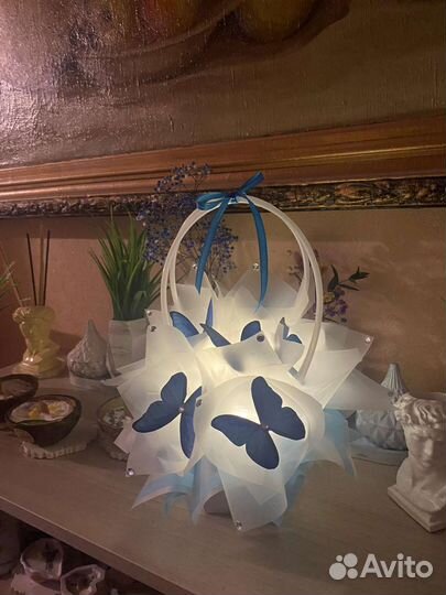 Подарочный набор с букетиком из бабочек