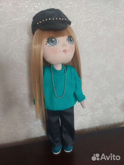 Текстильная кукла ручной работы