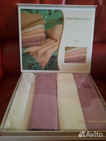 Махровые полотенца новые