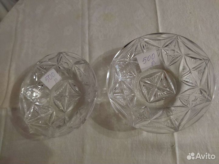 Хрустальная ваза