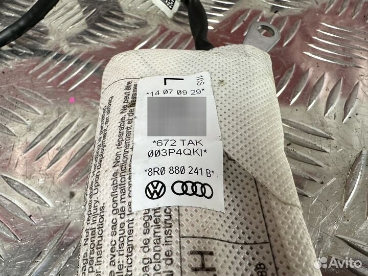 Левая подушка безопасности в сиденье Audi Q5 8R