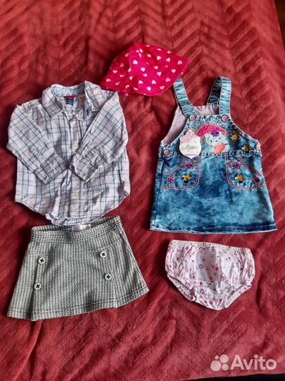 Детские вещи пакетом на девочку