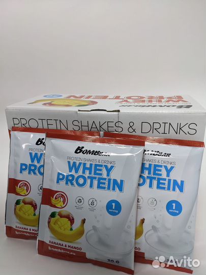 Bombbar протеин порционный 30 гр