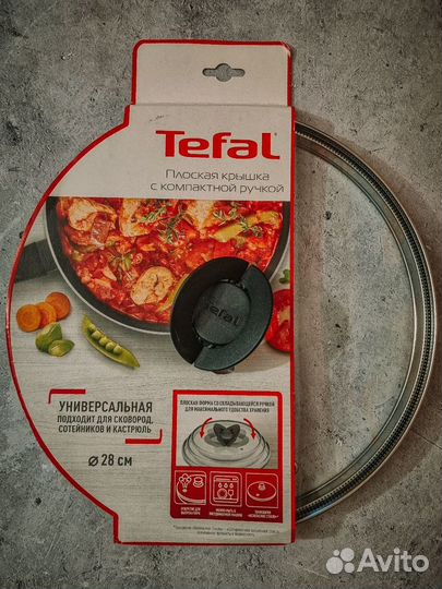 Сковорода tefal вок 28 см плюс крышка