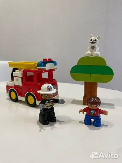 Lego duplo пожарная машина
