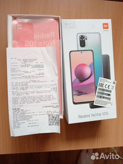 Телефон Xiaomi redmi note 10s